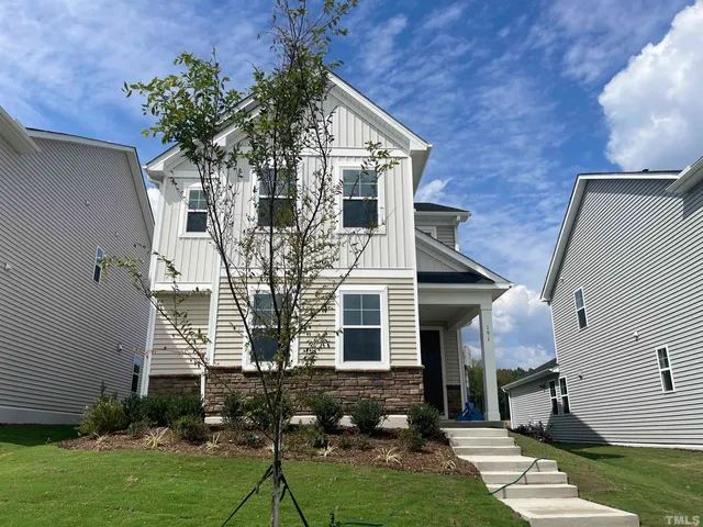 front view of house with a yard