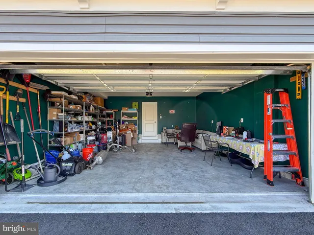 a view of garage