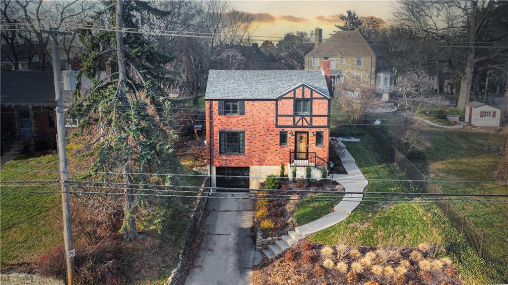 406 Bower Hill Road Pittsburgh, PA 15228 - Photo 2 of 26 a aerial view of a house with a yard