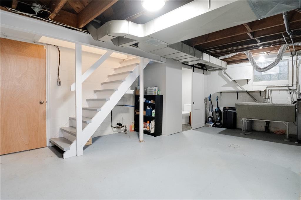 406 Bower Hill Road Pittsburgh, PA 15228 - Photo 23 of 26 a view of an empty room with stairs