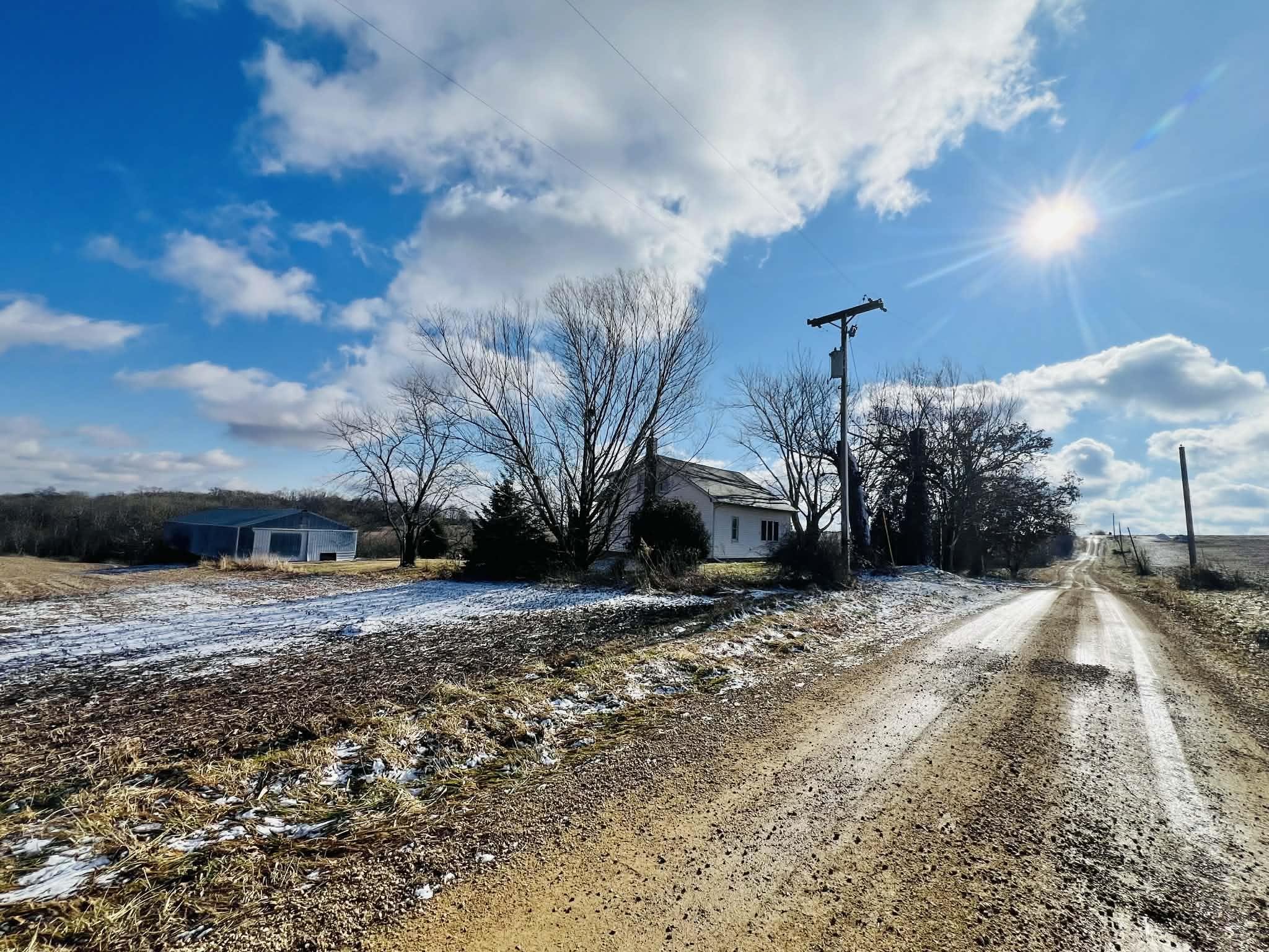 1625 South County Divide Road Pearl City, IL 61062 - Photo 28 of 30 a view of a backyard of the house