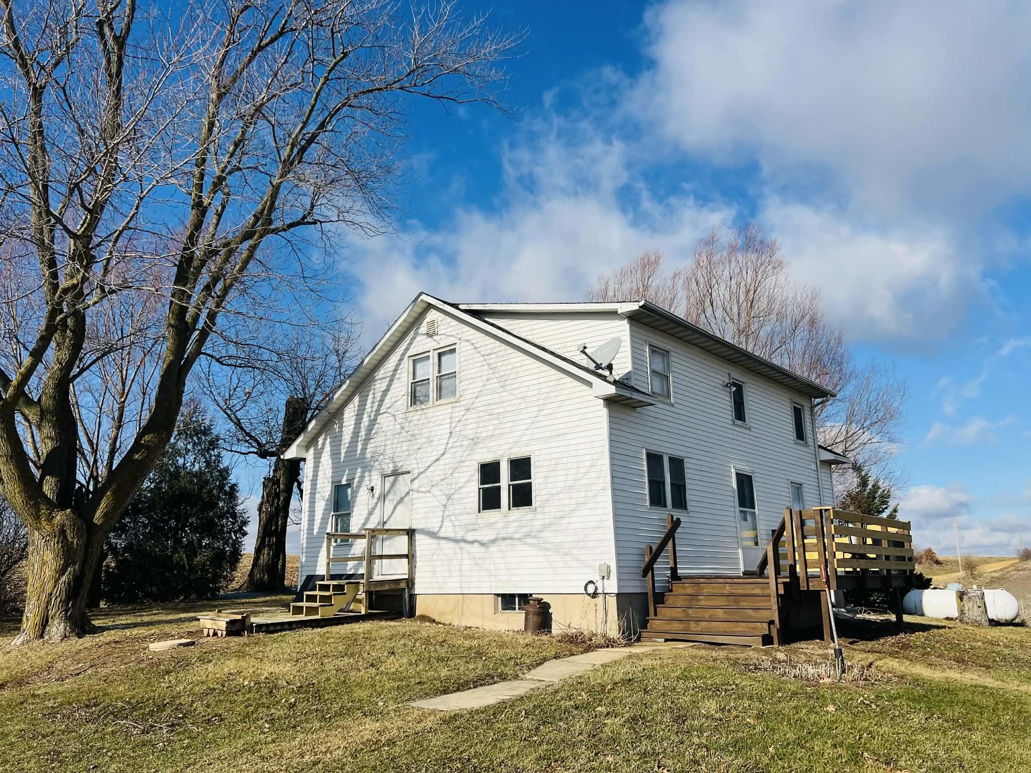 1625 South County Divide Road Pearl City, IL 61062 - Photo 4 of 30 a view of a house with a yard