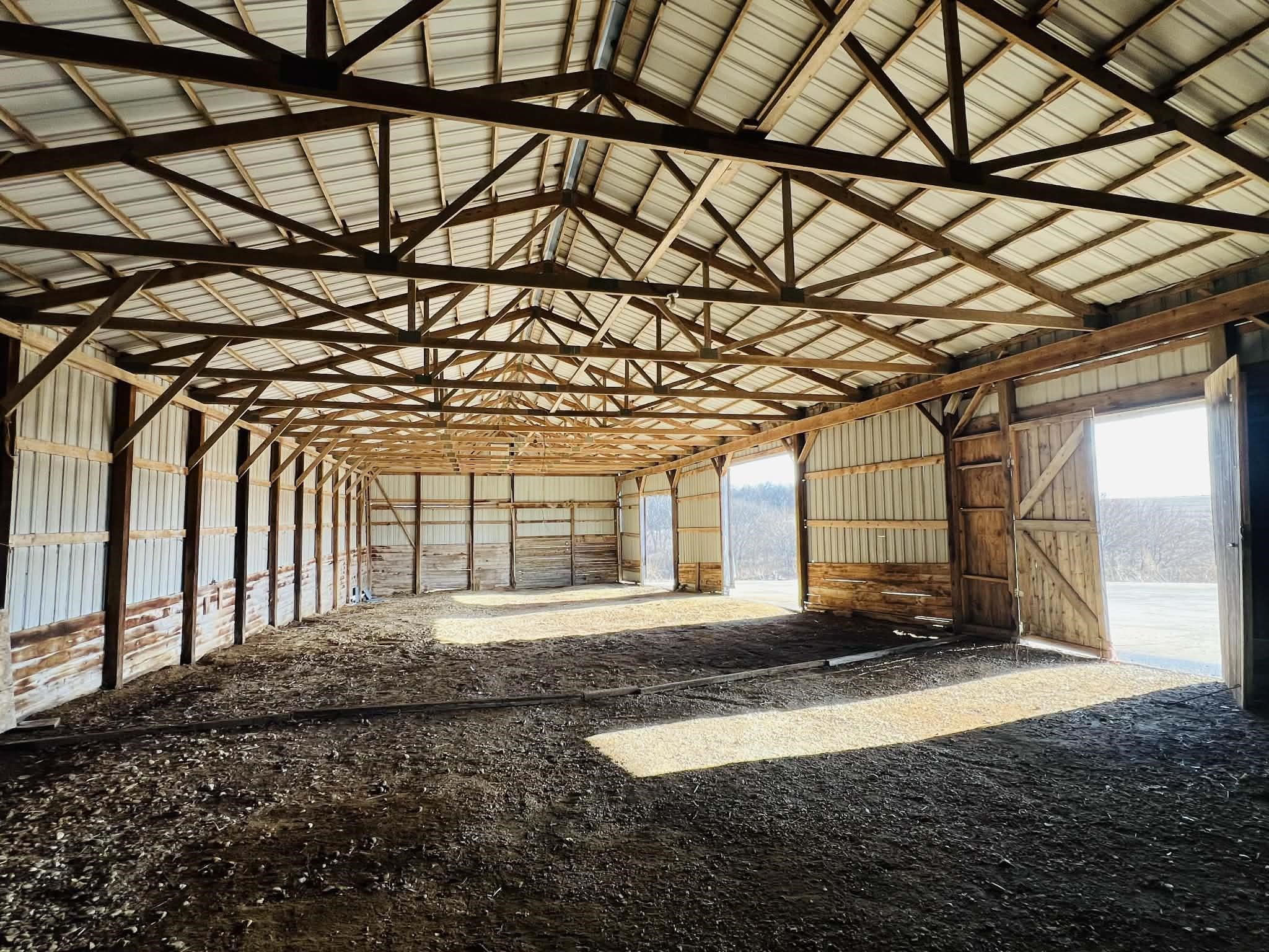 1625 South County Divide Road Pearl City, IL 61062 - Photo 9 of 30 a view of a pathway with a backyard