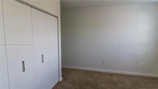 a view of closet area