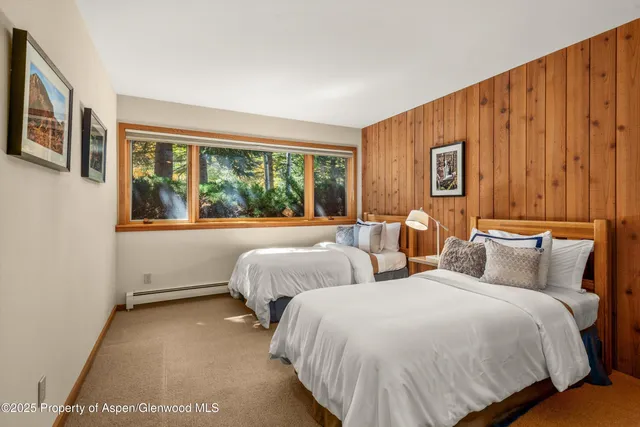 a view of a house with a mountain