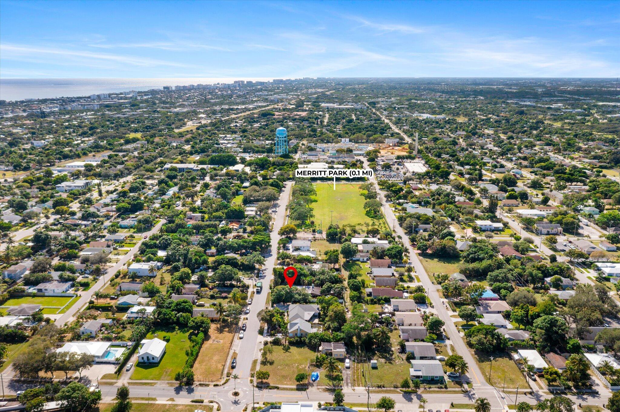 212 Southwest 2nd Avenue Delray Beach, FL 33444 - Photo 21 of 28 an aerial view of residential building with parking space