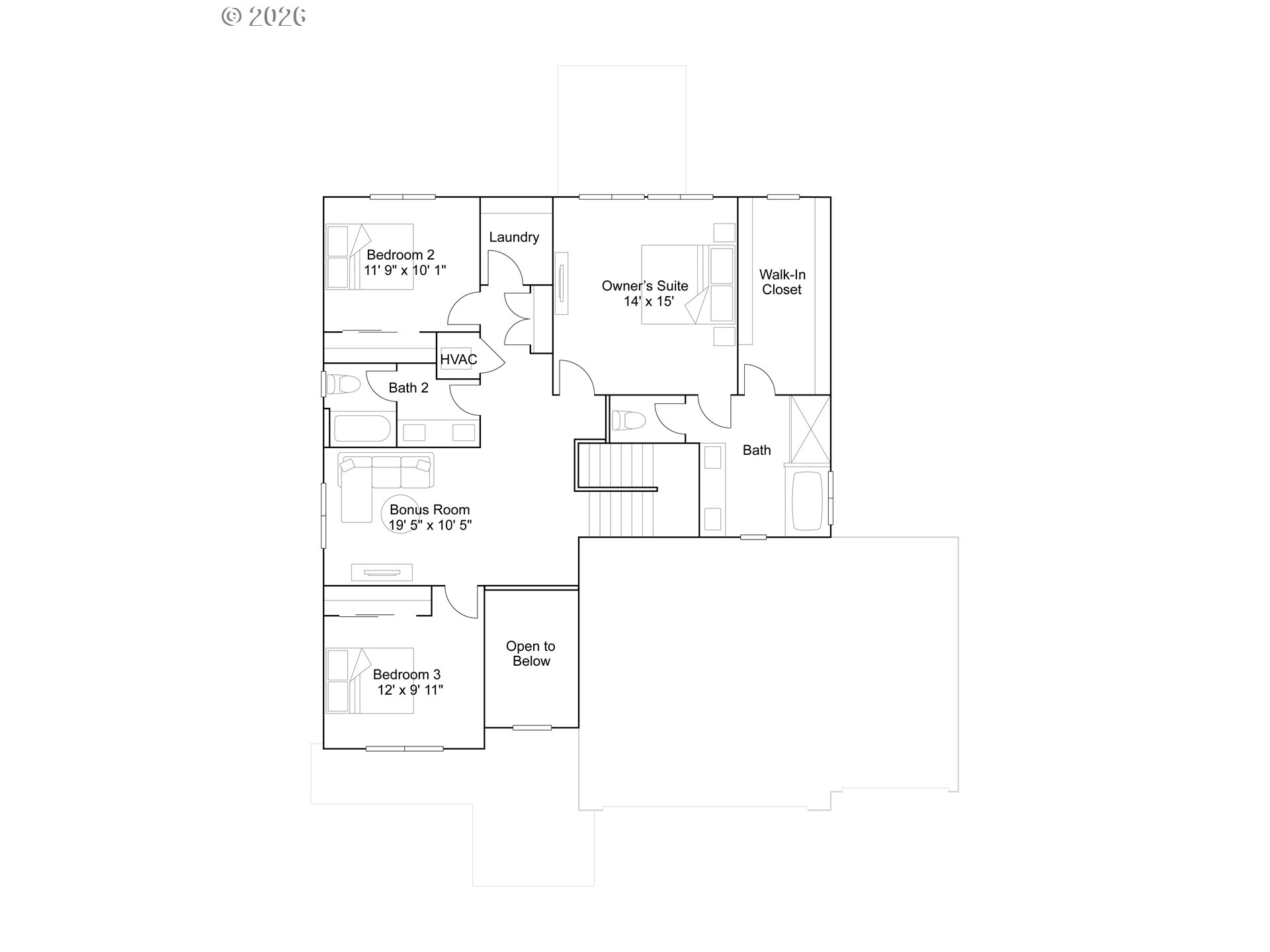5297 North 87th Avenue Camas, WA 98607 - Photo 3 of 44 a picture of a floor plan