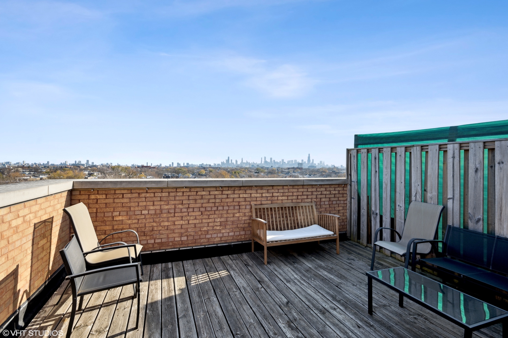 1820 North Spaulding Avenue, Unit 403 Chicago, IL 60647 - Photo 16 of 17 a view of sitting area on roof deck