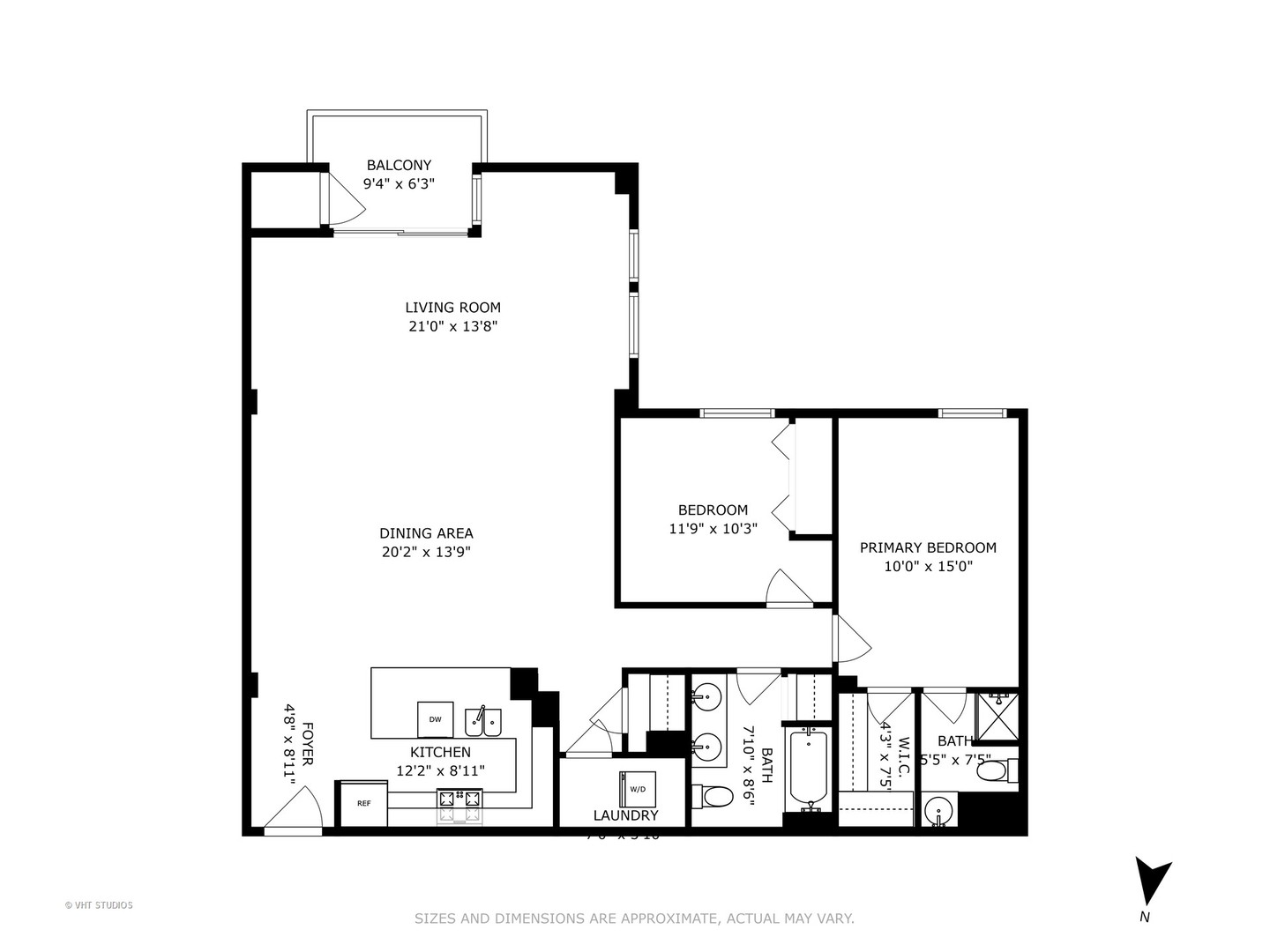 1820 North Spaulding Avenue, Unit 403 Chicago, IL 60647 - Photo 17 of 17 a picture of a bench in front of a building
