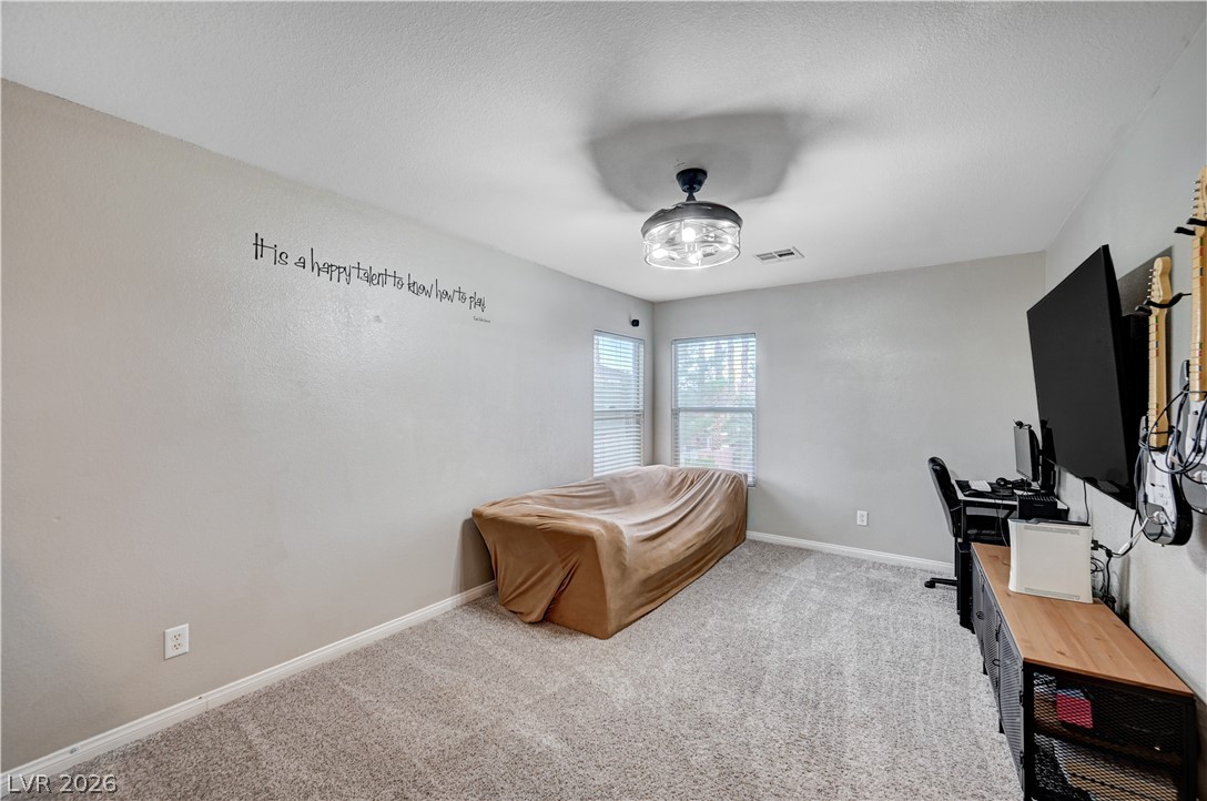 197 Kings Canyon Court Henderson, NV 89012 - Photo 19 of 39 Office area featuring carpet floors and baseboards