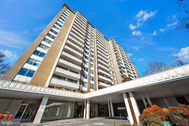 a front view of a building