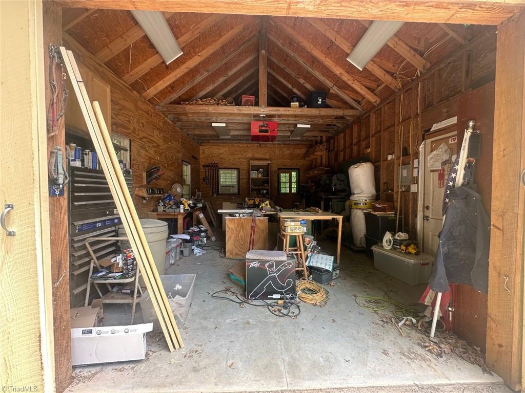 2409 Hodges Road Burlington, NC 27217 - Photo 41 of 45 24'x16' Workshop with 10' leanto