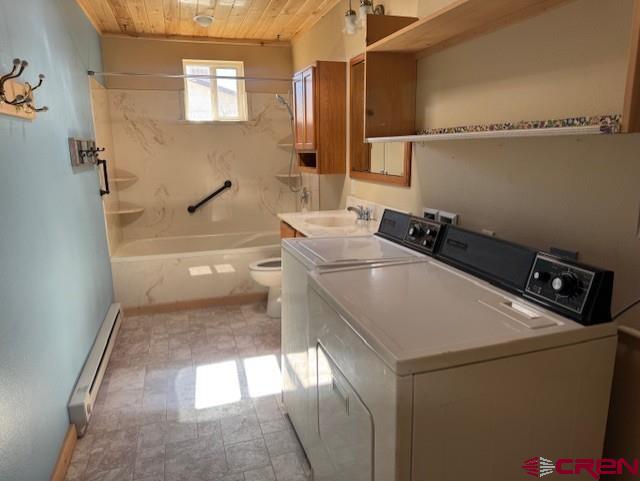 630 East Fourth Street, Unit A AND B Cortez, CO 81321 - Photo 26 of 28 a bathroom with a sink a toilet and shower