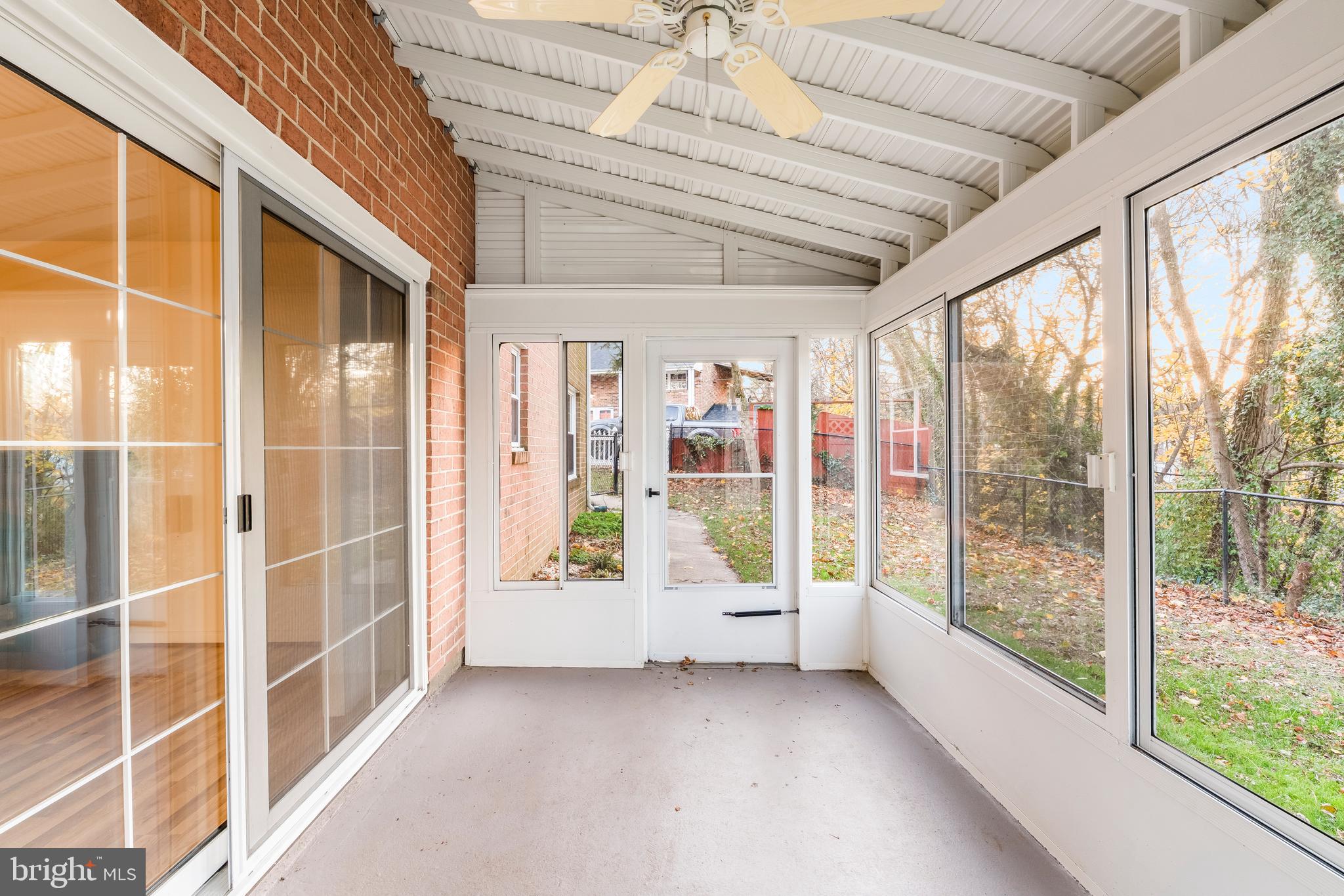 428 Montemar Avenue, Unit C Catonsville, MD 21228 - Photo 10 of 19 Bright Sunroom