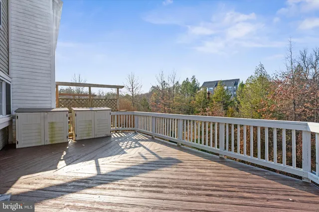 a view of a roof deck