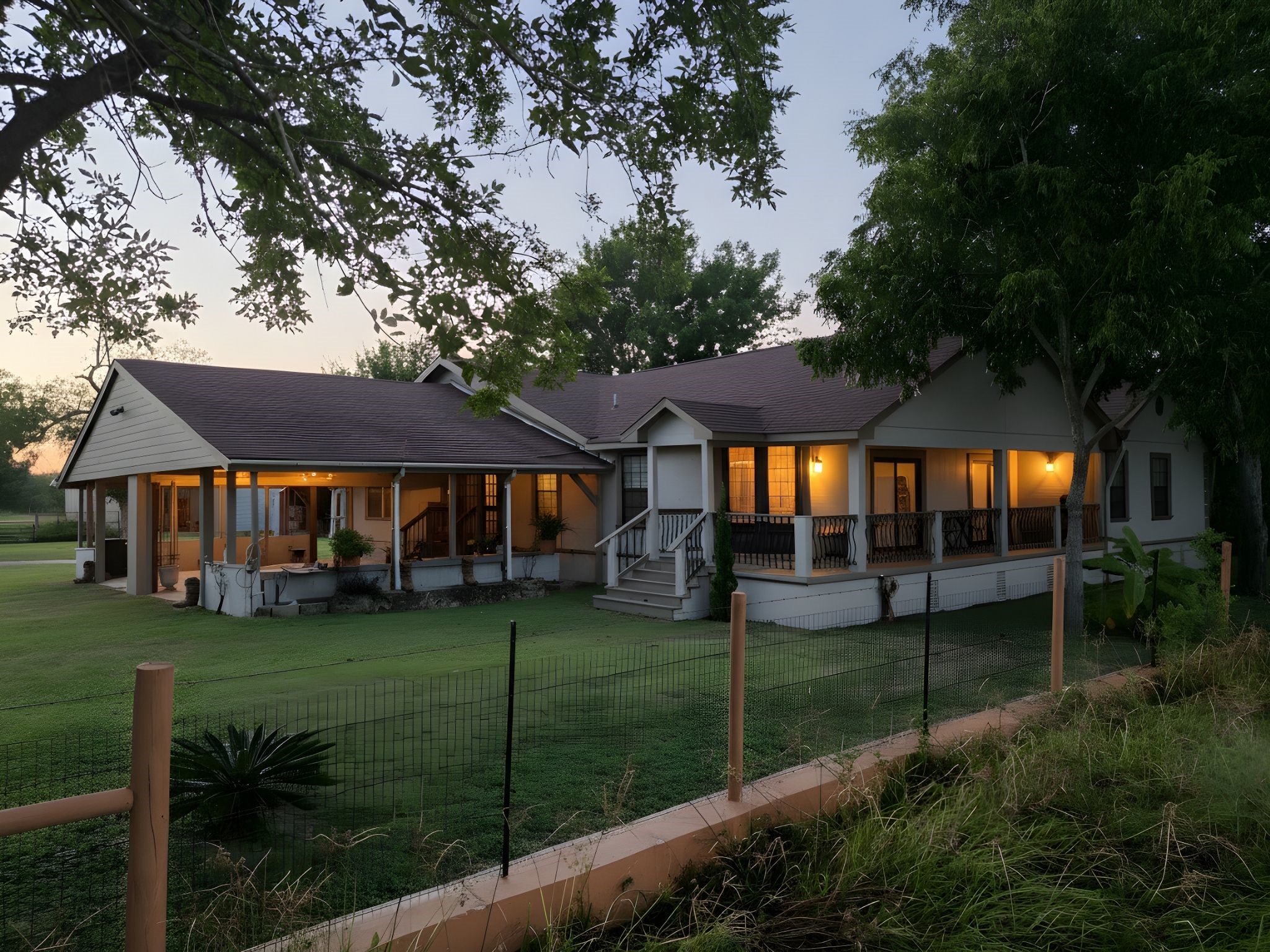 9731 Hadden Road Baytown, TX 77521 - Photo 45 of 47 a view of a house with backyard and porch