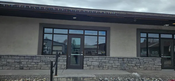 a view of front door