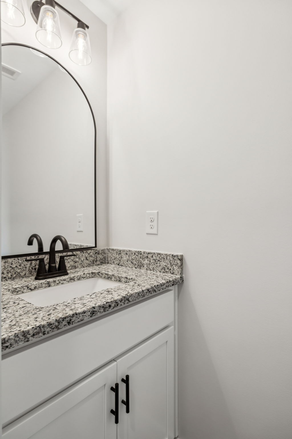 0 Alice Preston Loop Gordonsville, TN 38563 - Photo 25 of 25 a bathroom with a granite countertop sink and a mirror