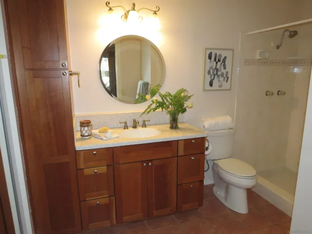 a view of balcony and deck