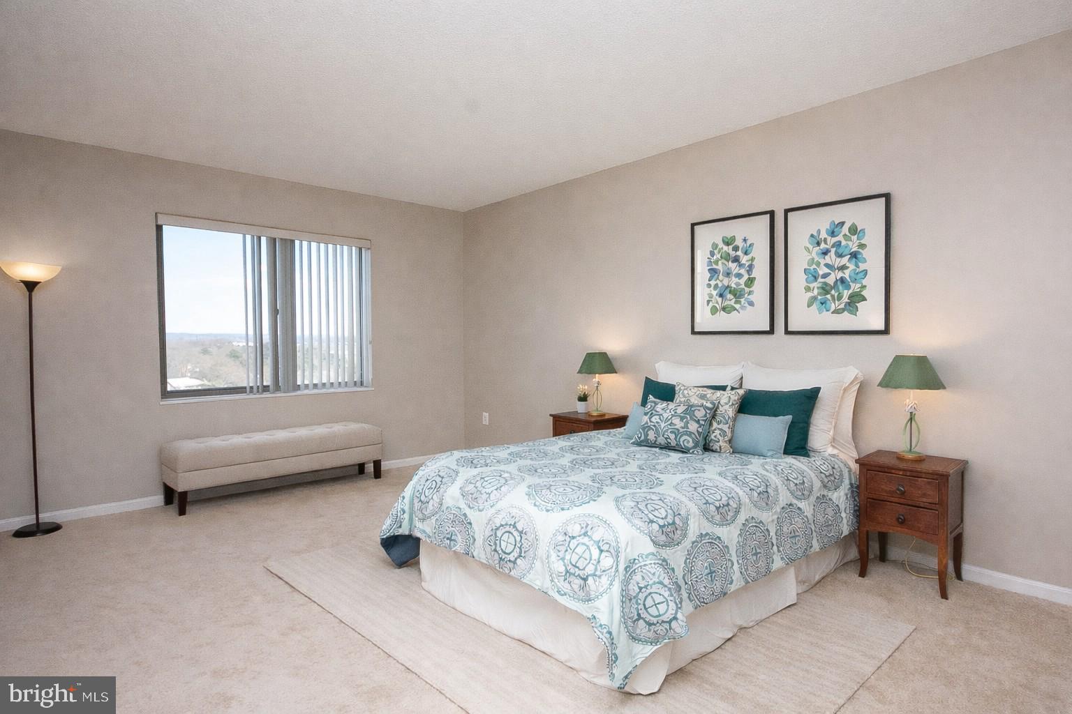 3200 North Leisure World Boulevard, Unit 1007 Silver Spring, MD 20906 - Photo 14 of 36 Virtually Staged Primary Bedroom