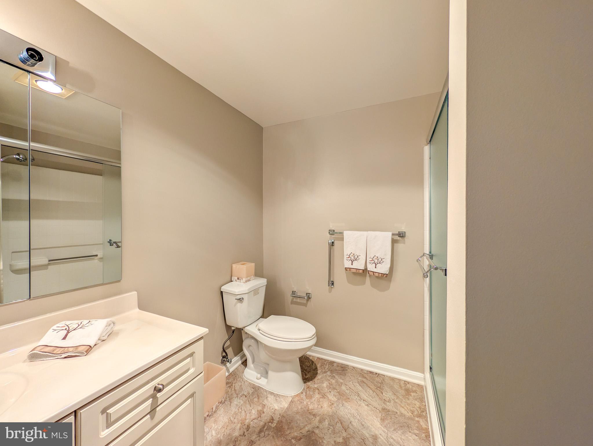 3200 North Leisure World Boulevard, Unit 1007 Silver Spring, MD 20906 - Photo 19 of 36 Walk-In Shower in Primary