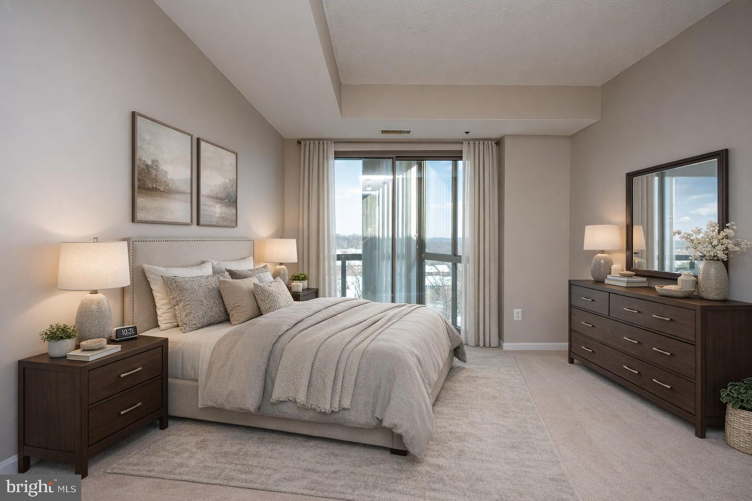 3200 North Leisure World Boulevard, Unit 1007 Silver Spring, MD 20906 - Photo 4 of 36 a bedroom with a bed and a window