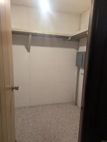 a view of walk in closet