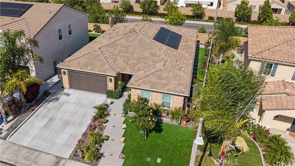 34512 Burnt Pine Road Murrieta, CA 92563 - Photo 16 of 21 an aerial view of a house with a yard
