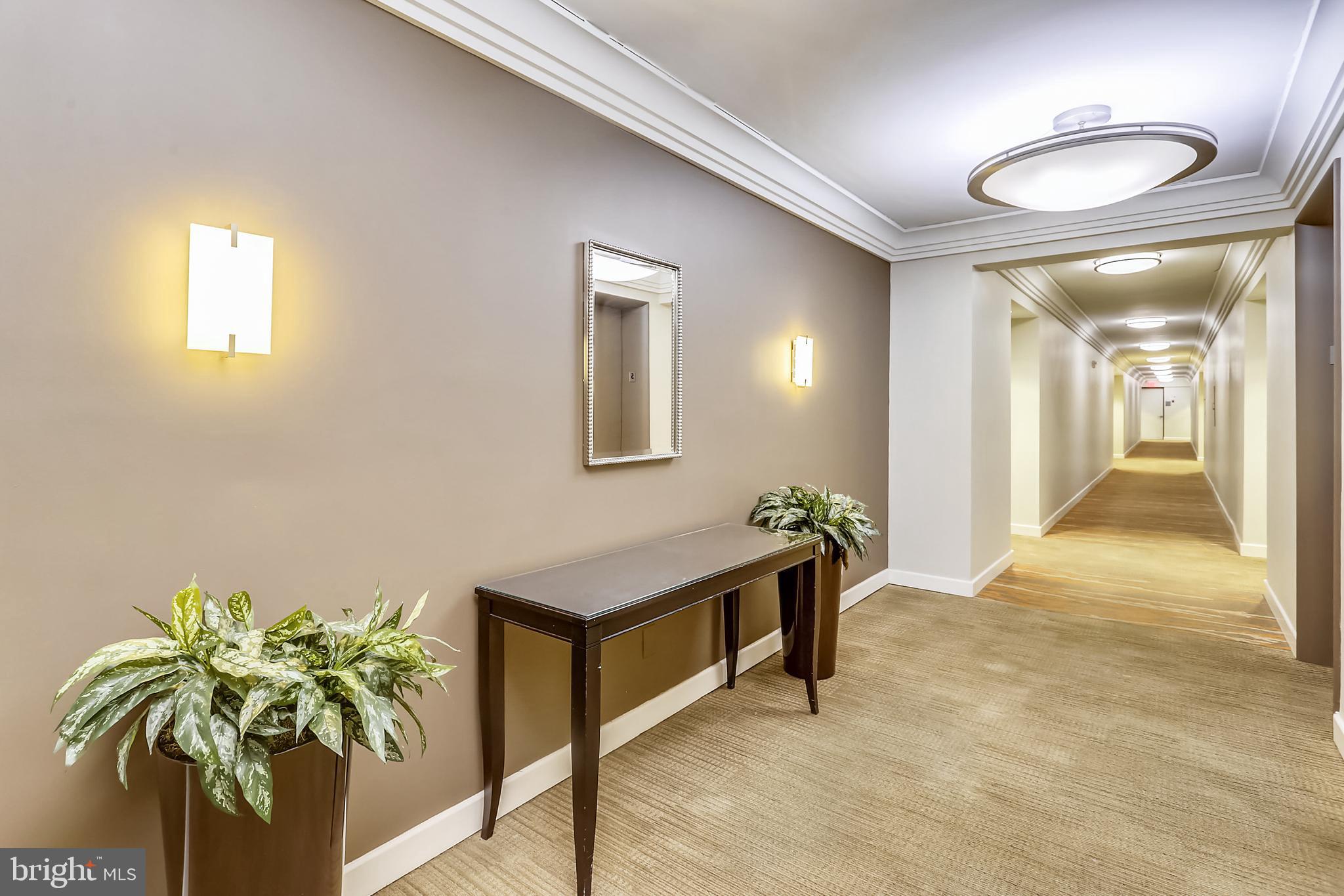 5101 River Road, Unit 1608 Bethesda, MD 20816 - Photo 8 of 38 elevator hallway