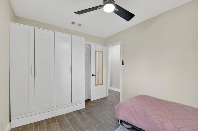 a view of a outdoor space with a table and chairs