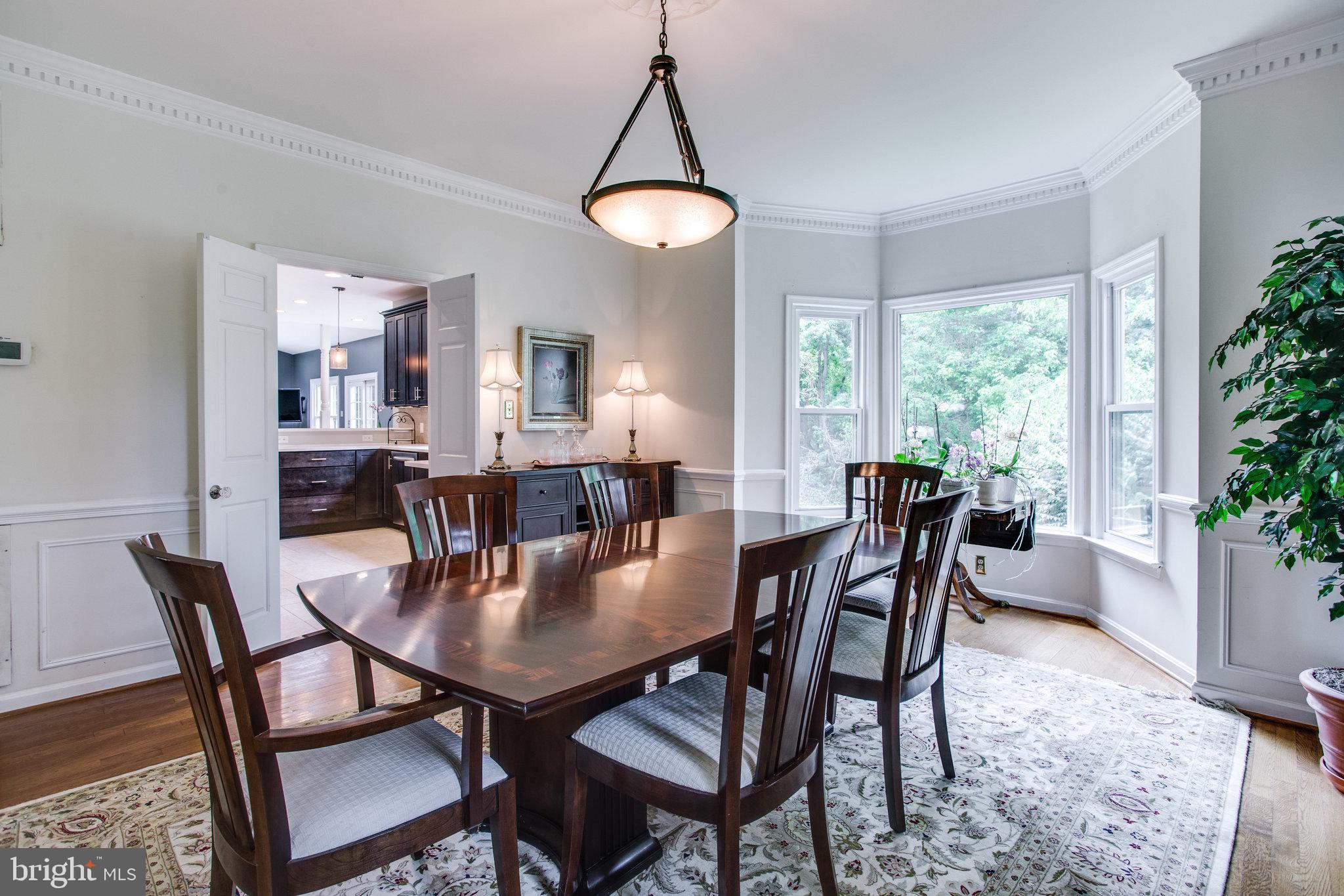 6311 Hunting Ridge Lane McLean, VA 22101 - Photo 13 of 44 Dining room conveniently located off kitchen