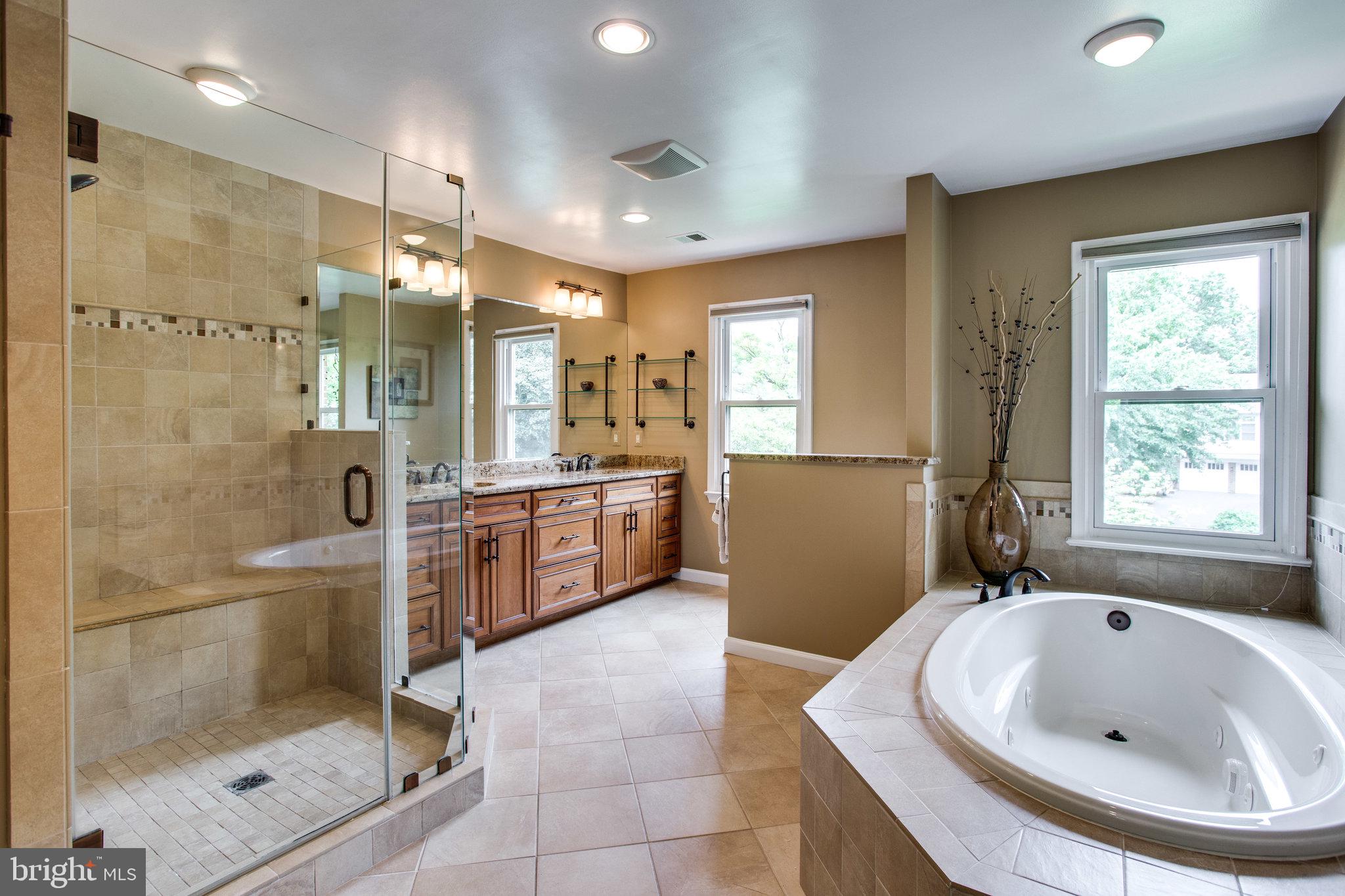 6311 Hunting Ridge Lane McLean, VA 22101 - Photo 22 of 44 Immense primary bathroom with dual sinks