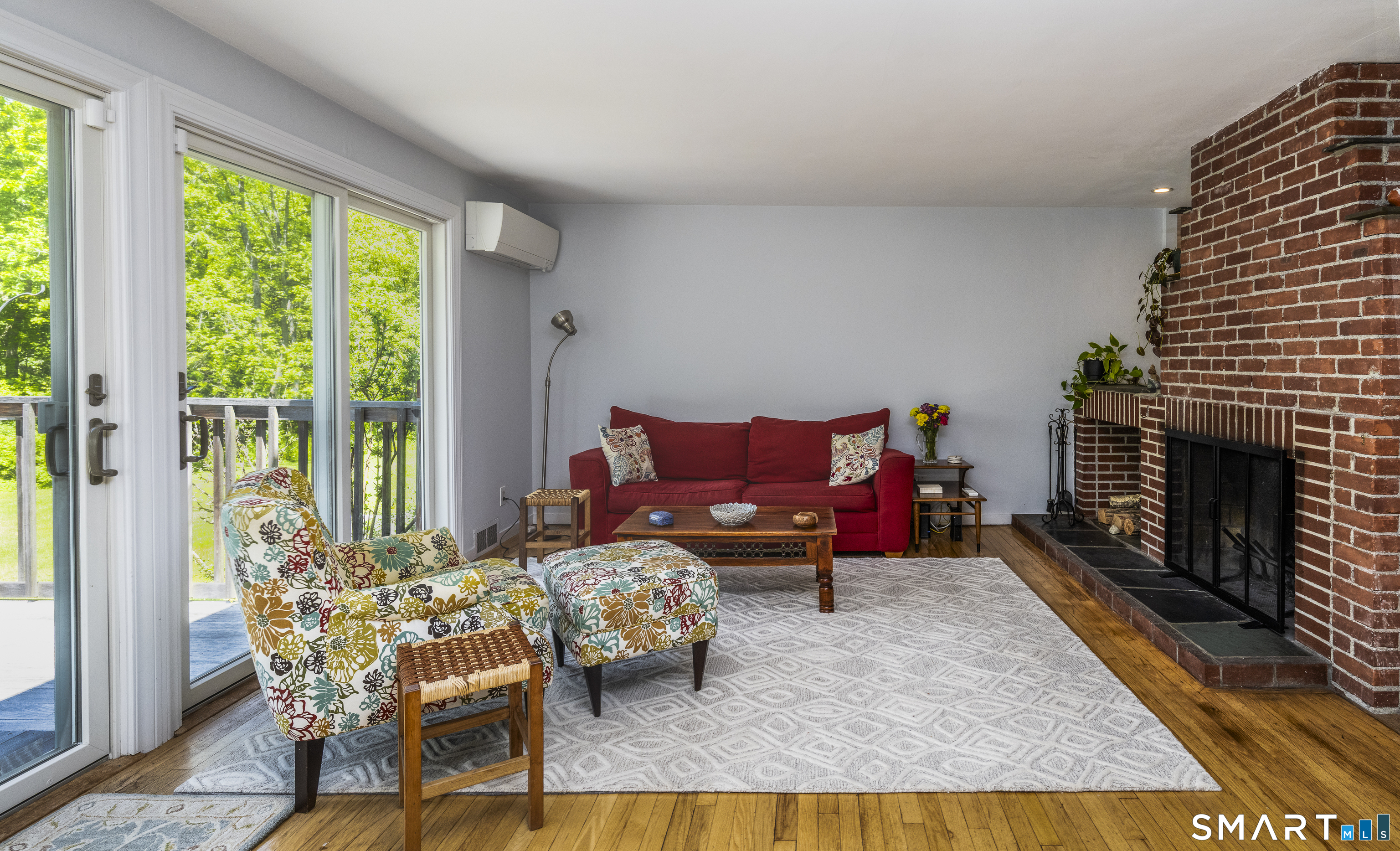 7 Chimney Rock Road Kent, CT 06757 - Photo 12 of 35 a living room with furniture and a fireplace