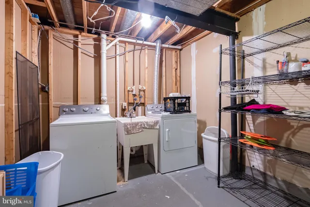 a room with storage and utility