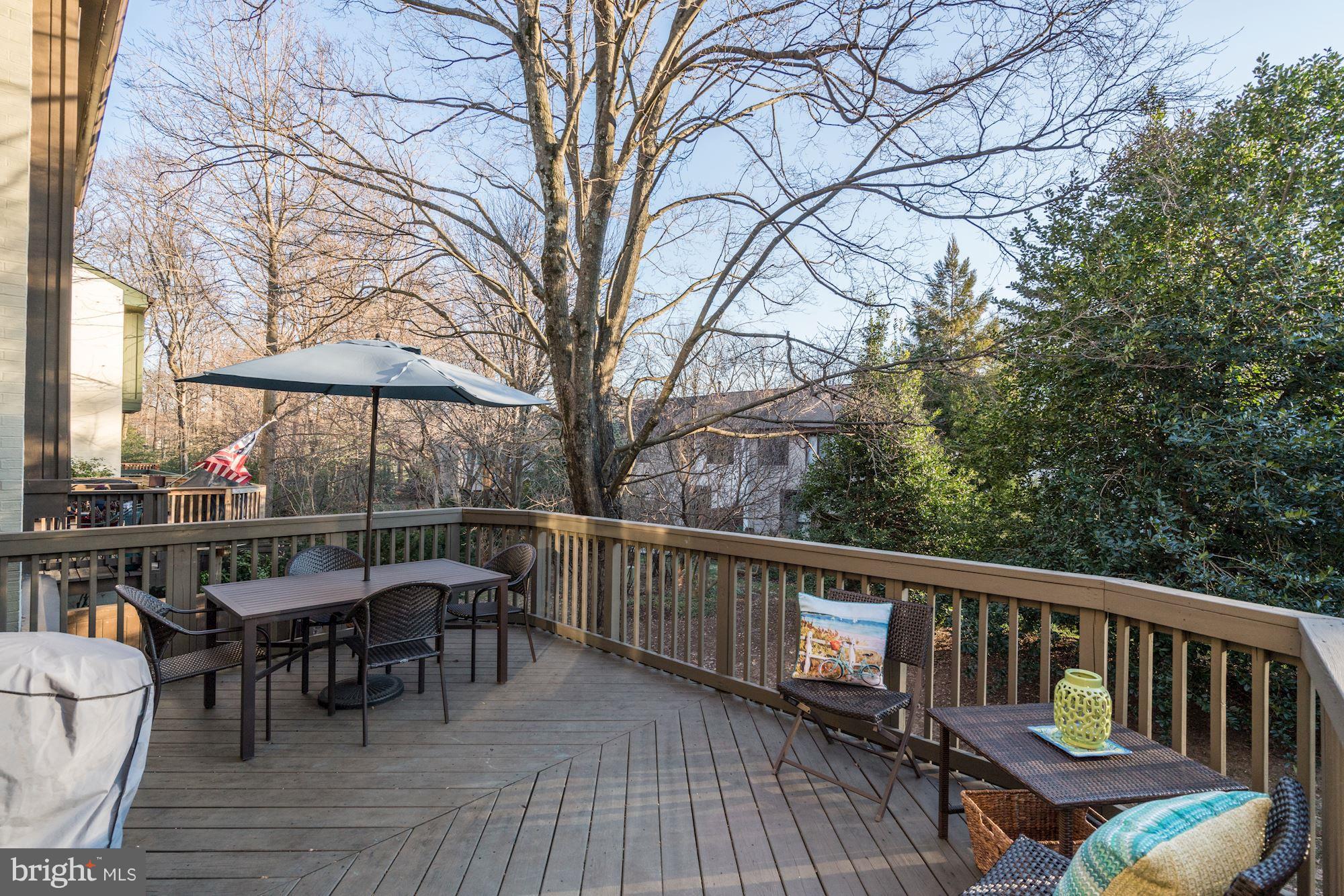 2035 Golf Course Drive Reston, VA 20191 - Photo 22 of 28 a view of a two chairs and table in the balcony