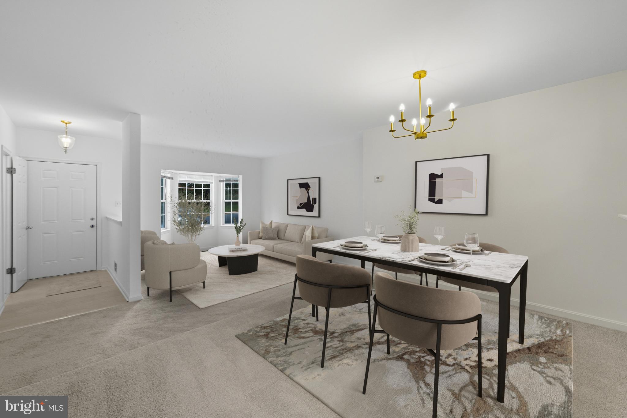 2724 Hunters Gate Terrace Silver Spring, MD 20904 - Photo 11 of 46 a view of a dining room with furniture
