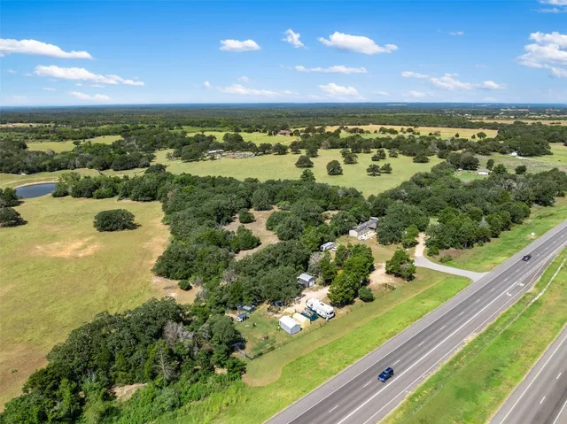 a view of city and ocean