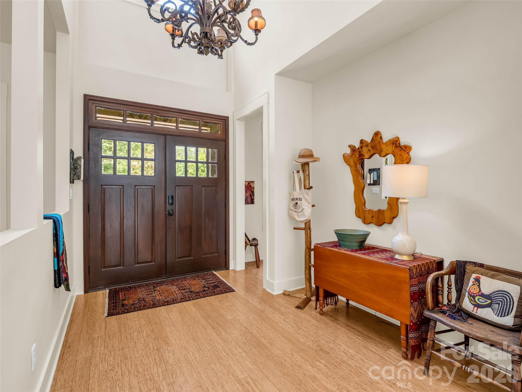 120 Glenn Court Mill Spring, NC 28756 - Photo 6 of 48 a bedroom with a bed and a window