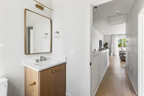 a outdoor space with patio furniture