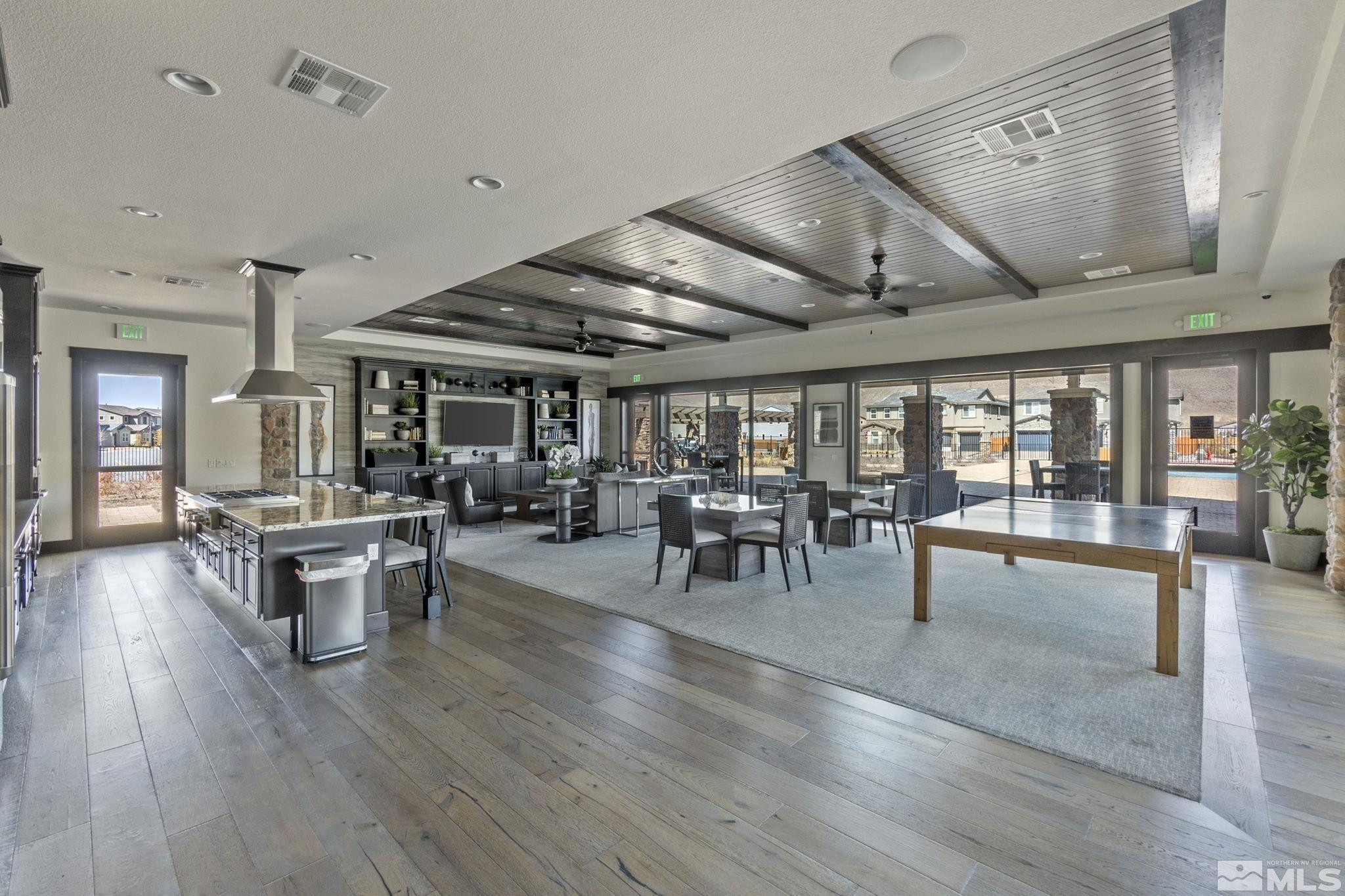 2420 Buttermere Court Reno, NV 89521 - Photo 40 of 40 a view of a dining room with furniture and wooden floor