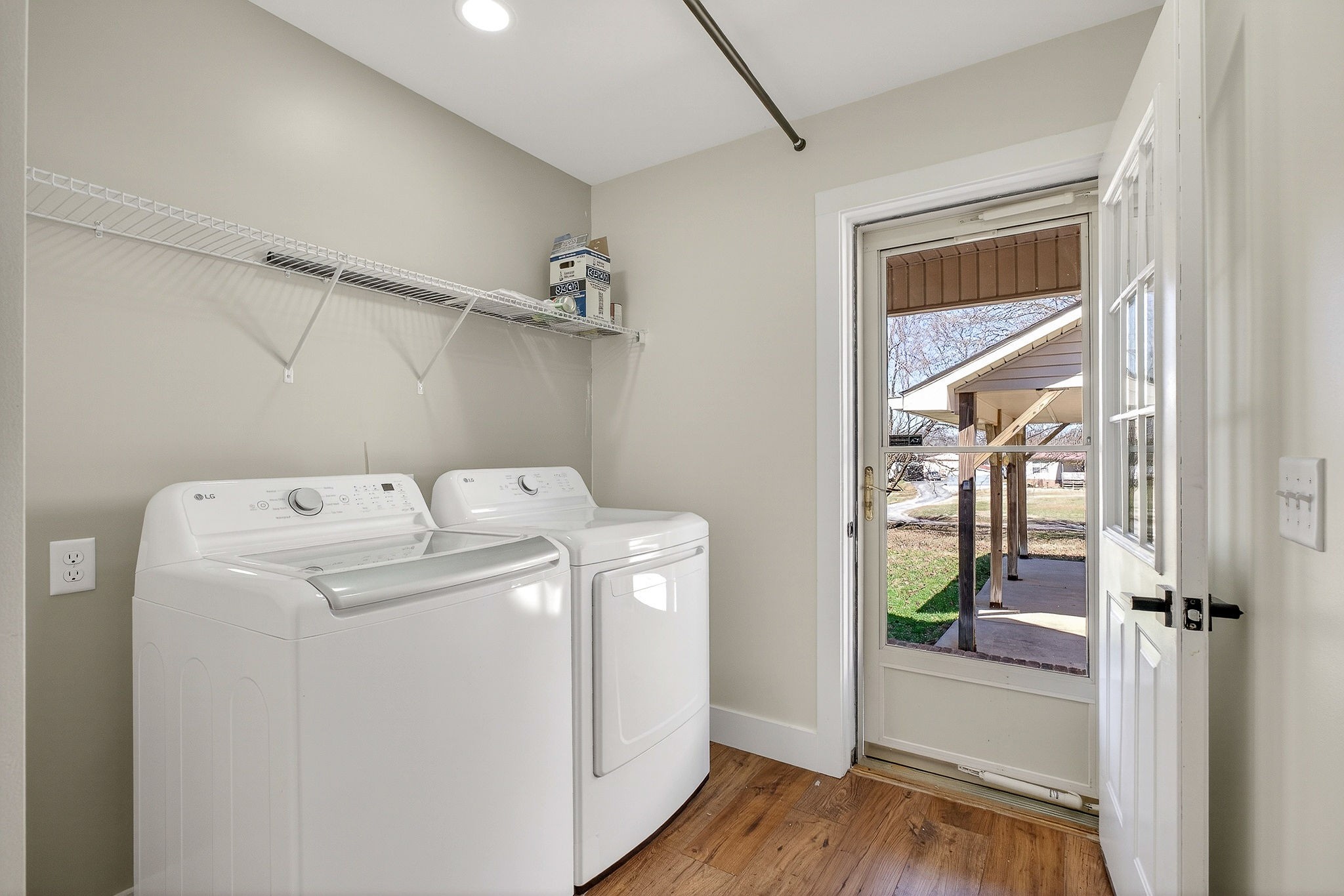 3857 Baxter Road Baxter, TN 38544 - Photo 18 of 52 a utility room with dryer and washer