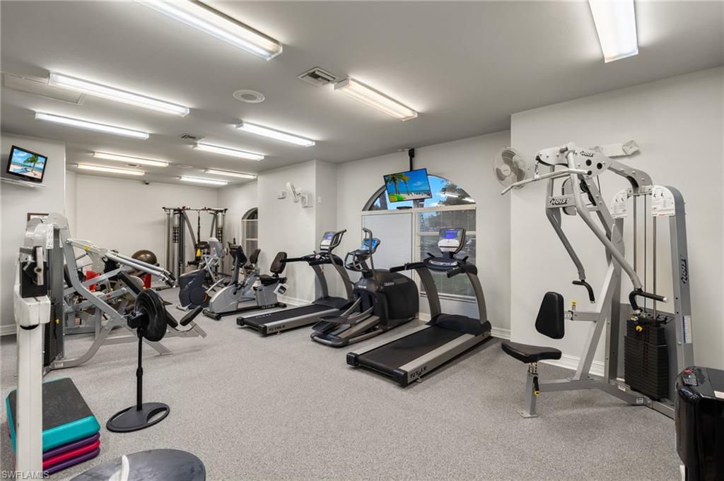 23164 Grassy Pine Drive Estero, FL 33928 - Photo 34 of 43 a view of a room with gym equipment