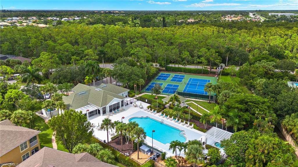 23164 Grassy Pine Drive Estero, FL 33928 - Photo 38 of 43 an aerial view of a house with a garden