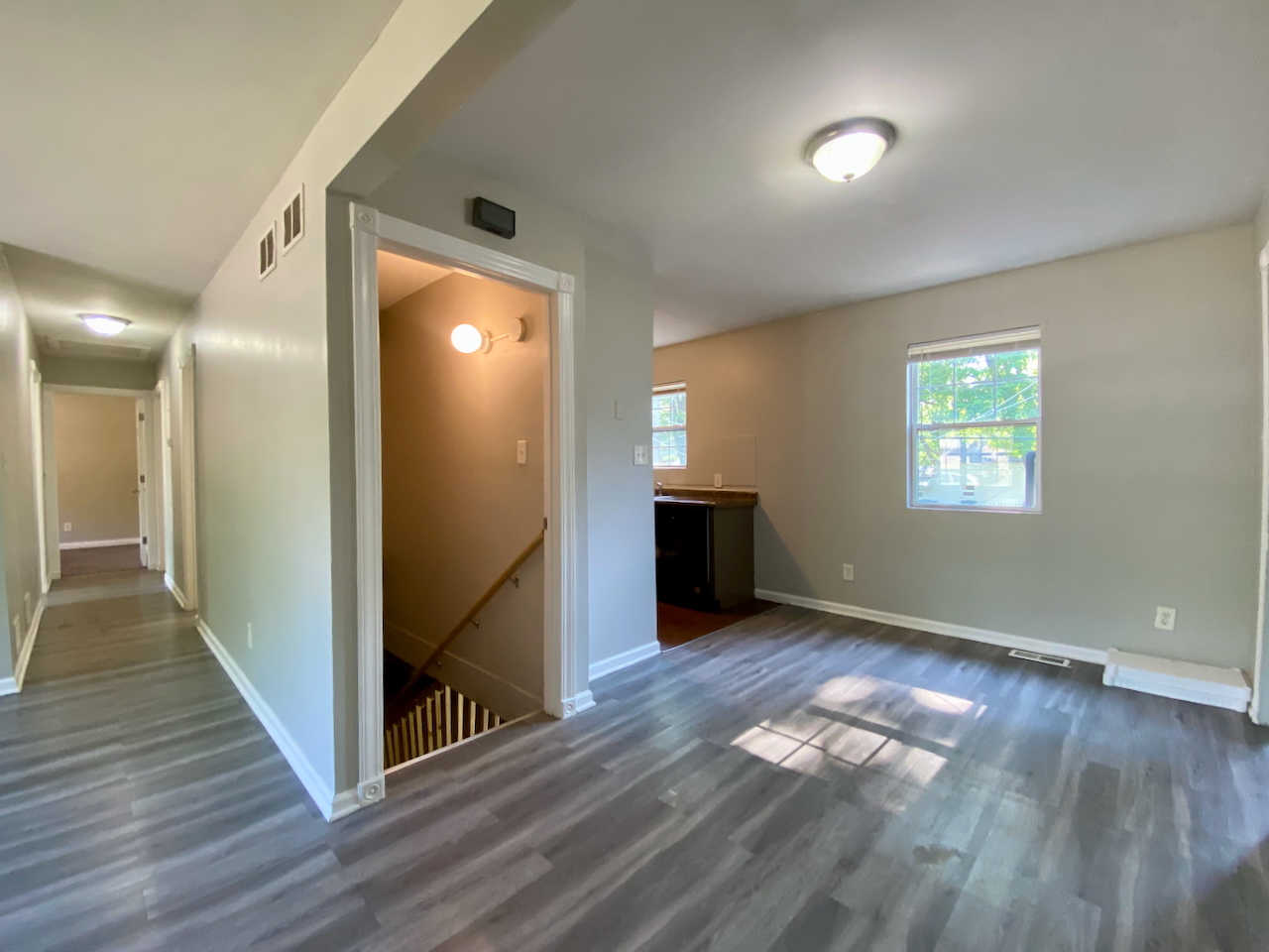 200 Durham Drive Steger, IL 60475 - Photo 7 of 26 an empty room with wooden floor and windows