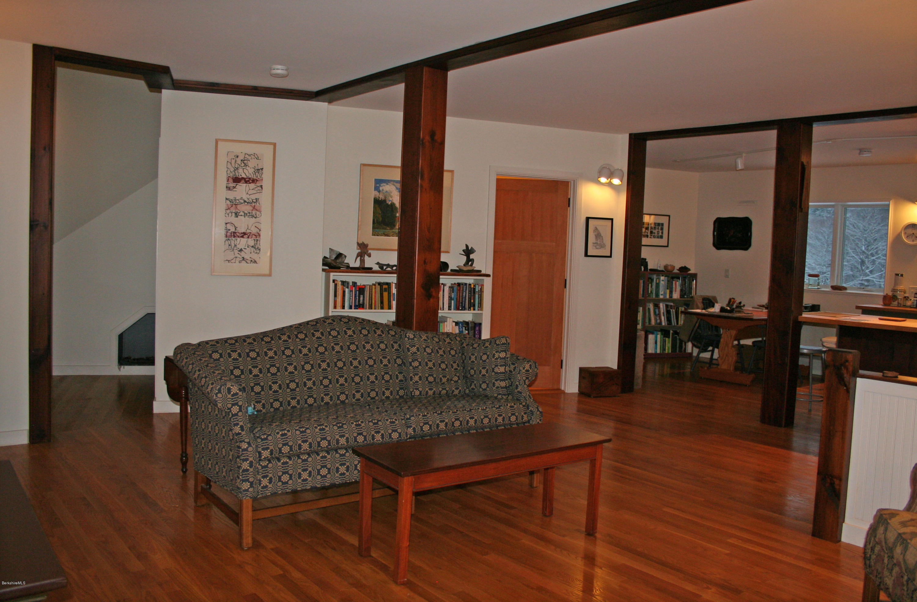 945 State Road Richmond, MA 01254 - Photo 10 of 32 a living room with furniture and wooden floor