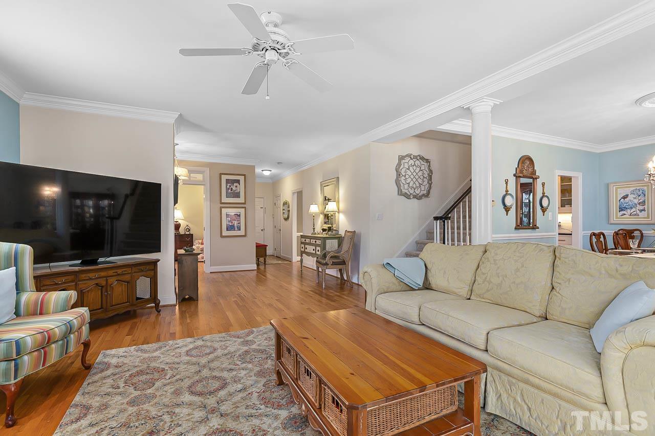 3500 Proprietor Way Raleigh, NC 27612 - Photo 11 of 47 a living room with furniture and a flat screen tv
