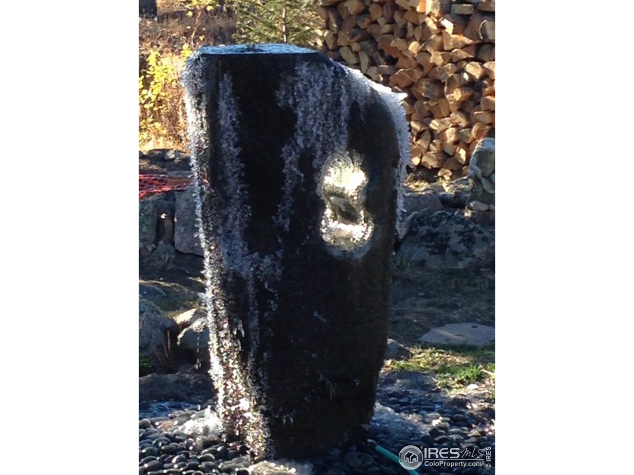 245 Coughlin Meadows Road Boulder, CO 80302 - Photo 3 of 40 WATER FEATURE IN WINTER