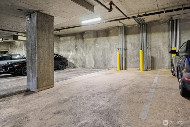 a close view of closet