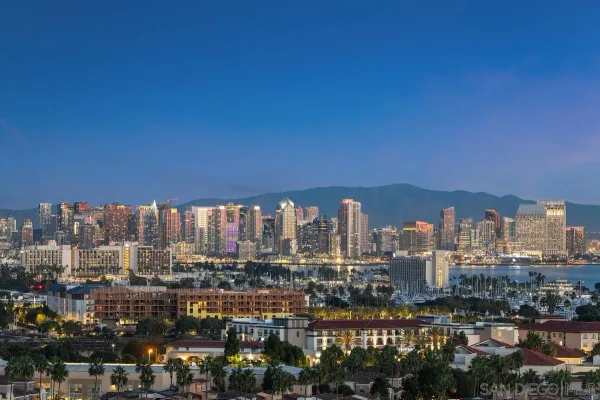a city view