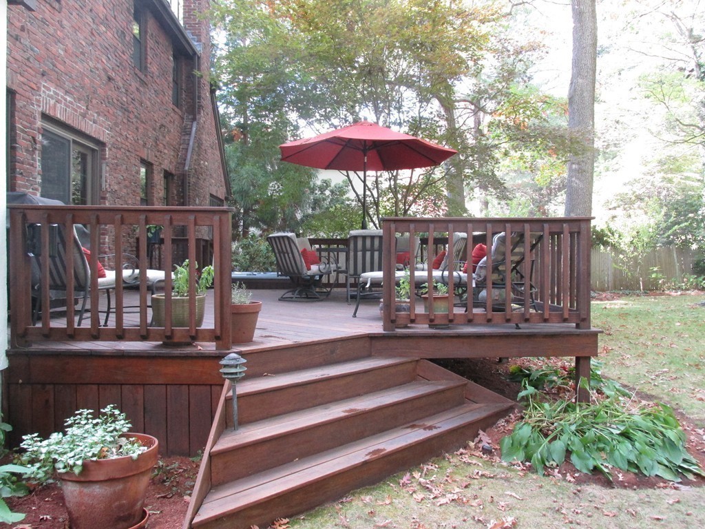94 Devonshire Road Newton, MA 02468 - Photo 15 of 17 a view of a bench with sitting area